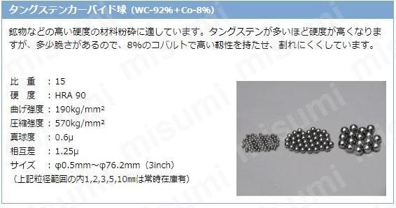 YG6タングステン鋼球、タングステンカーバイドボール、直径 