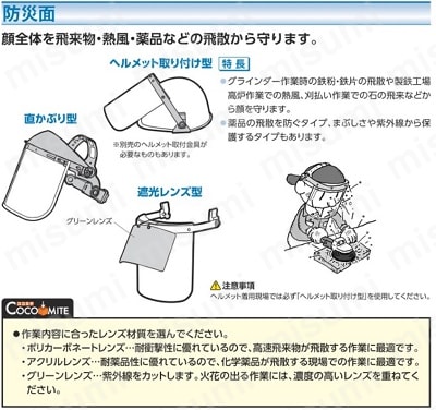 即日発送 スワン 防災面くもり止めレンズ | 山本光学 | MISUMI(ミスミ) タイムセール