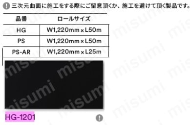 3M ダイノックフィルム HG-1201 1220mmX50m | スリーエムジャパン