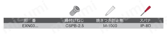 高送り加工用カッタ DoFeed-Mini EXN03-C 部品