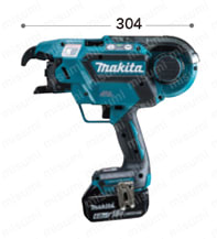 充電式鉄筋結束機 TR180DRGX・TR180DZK 外観図