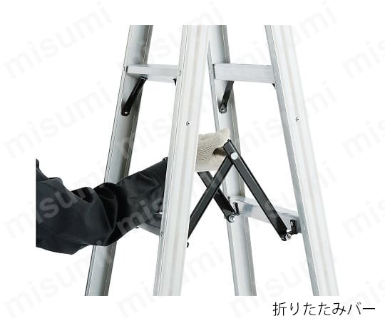 四脚アジャスト式専用脚立 SXJシリーズ使用例2