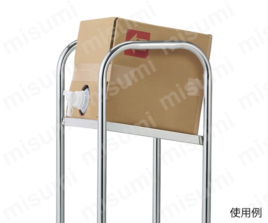 キュービーテナーカート（SUS製）　使用例2