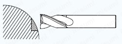 油穴付き超硬ドリル50Dタイプ ADO-50D 使用方法2