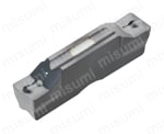 タンガロイ・JCTER/L用・溝入れ用チップ・突っ切り用チップ DTI 形 (2 コーナ)-1