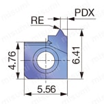 11IR14PT-T313V | タンガロイ・SNR/L用・内径ねじ切り用チップ