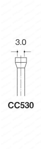 リューター コレットチャック LBM-50用外形図