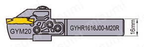 三菱マテリアル・GYホルダ用チップ 16×16mm 角ホルダ