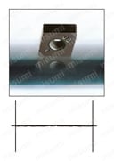 三菱マテリアル・CBN・NP-CNGA・80°ひし形・ネガ・穴有・旋削チップ 高精度仕上げ加工ワイパー付