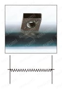 三菱マテリアル・CBN・NP-DNGA・55°ひし形・ネガ・穴有・旋削チップ 高精度仕上げ加工ワイパーなし