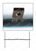 三菱マテリアル・CBN・NP-DNGA・55°ひし形・ネガ・穴有・旋削チップ 高送り高能率加工ワイパー付