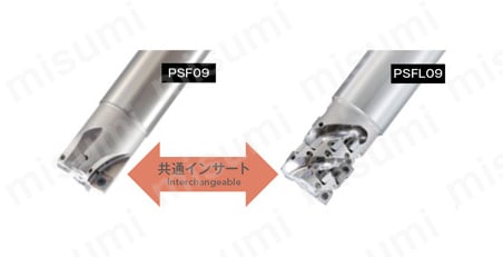 PSFL 4コーナーラフィングエンドミル ストレートシャンクタイプ 仕様6