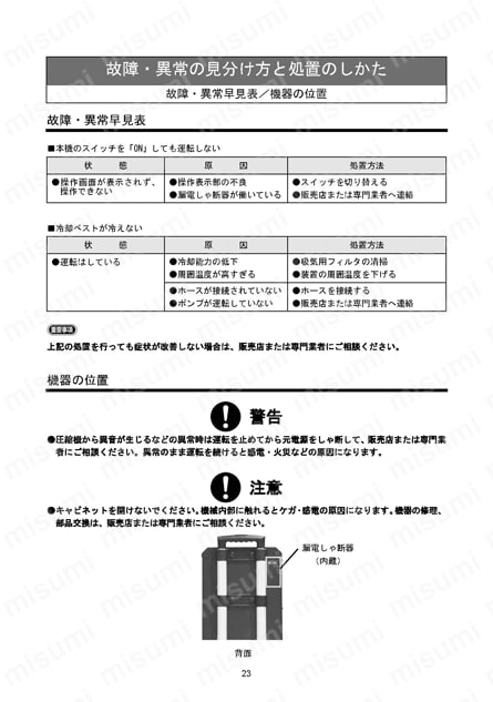冷却スーツ用チラー　ホースのみ 使用例25