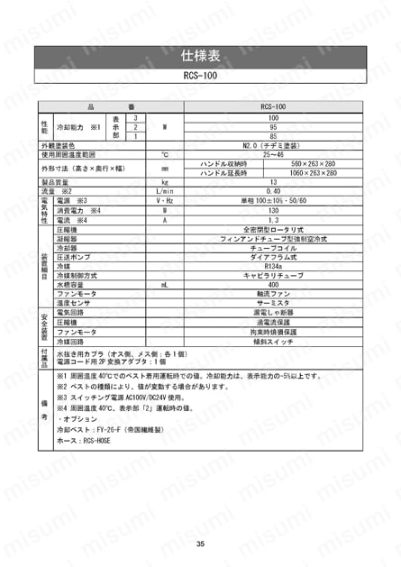 冷却スーツ用チラー　ホースのみ 使用例37