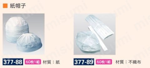 人気アイテムランキング(新品)  紙帽子(不織布) MISUMI(ミスミ) | ユニット | タイムセール