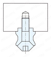 Q-ロックエレメント ホールタイプ ピンボルトセット 空圧式/油圧式