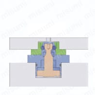 Q-ロックエレメント/ピン（空圧式複動） 関連画像1