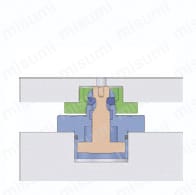 Q-ロックエレメント/ピン（空圧式複動） 関連画像2