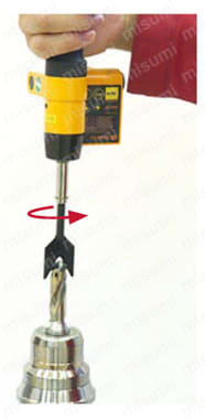 TIDU-R L/D=12 ドリルマイスター ヘッド交換式ドリル 使用方法2
