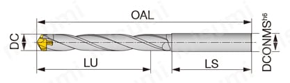 TID-R L/D=6 ドリルマイスター ヘッド交換式ドリル | タンガロイ