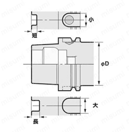■WINWELL HSK/ミーリングチャック MLY HSKA63MLY32125(1666840)[送料別途見積り][法人・事業所限定][掲外取寄]