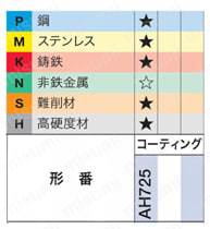 大径穴あけ加工用ヘッド交換式ドリル用SMP形ドリルヘッド | タンガロイ