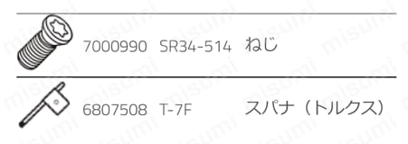 スクリューオン式ヘッド、アプローチ角93°/95°、オフセットなし 選定サポート情報4