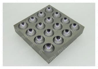 UDCBH 2枚刃 UDCコート 超硬合金・硬脆材加工用ハイスピードボールエンドミル 性能・試験情報-1