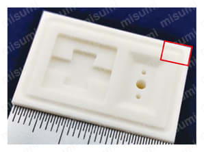 UDCBH 2枚刃 UDCコート 超硬合金・硬脆材加工用ハイスピードボールエンドミル 使用事例-1