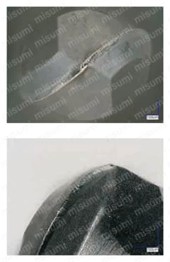 HMWCOAT 2枚刃 ロングネックボールエンドミル 使用事例-1