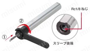 コレットチャックタイプスリープ用キャップ コレットチャックタイプスリーブ