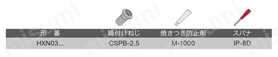 ヘッド交換式（タングフレックス）高送りモジュラヘッド（ピンポイントタイプ） 部品