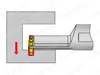 内径溝入れ用ホルダ A/E-STCIR/L 外形図-1