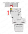 外径溝入れ・ねじ切りバイト C-STCR/L-18-CHP 外形図-1