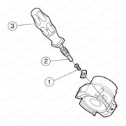 CoroMill（R） 390フライスカッター 07・11・17・18切れ刃 部品-2