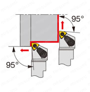 高圧クーラントノズル付スクリューオン式ヘッド QC16-JSWL2XR-CHP 外形図-1