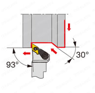 高圧クーラントノズル付スクリューオン式ヘッド QC16-JSDJ2XR07-CHP 外形図-1