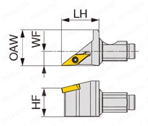 スクリューオン式ヘッド QC16-JSVJ2XR 外形図-2