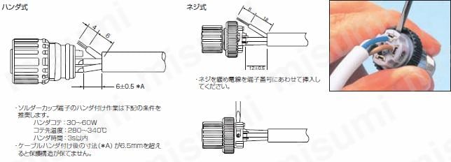 型番 | XS2コネクタ センサ用防水タイプ | ミスミ | MISUMI(ミスミ)