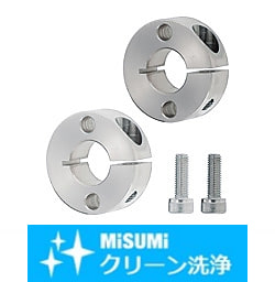 【クリーン洗浄品】セットカラー　スリット　２ホール/２タップ タイプ SH-PSCSM8-12