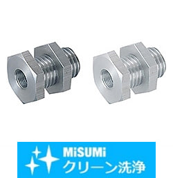 【クリーン洗浄品】配管用ターミナル 六角タイプ SL-BTLH3-S