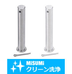【クリーン洗浄品】ヒンジピン ツバ付割ピン止めタイプ SH-SHCMG3-15