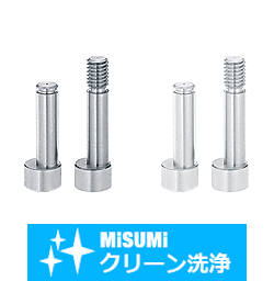 【クリーン洗浄品】アジャストピン　ナット止めタイプ