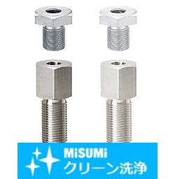 【クリーン洗浄品】レベル調整ねじ　ボルトタイプ SH-LVBS20-20