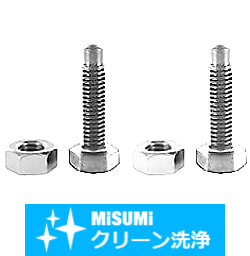 【クリーン洗浄品】位置決めボルト　ねじ先端Ｒタイプ SH-STBAM4-20
