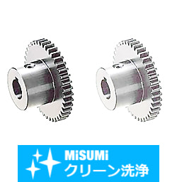 【クリーン洗浄品】平歯車　歯幅・ボス寸法指定タイプ