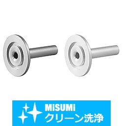【クリーン洗浄品】真空配管用継手　NWフランジ × SUS管-ノズル片側タイプ-