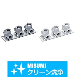 【クリーン洗浄品】簡易マニホールド　ソケットタイプ SHD-TGMSS2-3-P35