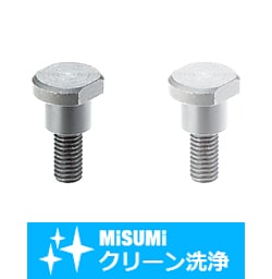 【クリーン洗浄品】支点段付ねじ　二面幅 SH-CBDW5-5