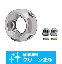【クリーン洗浄品】セットカラー　内ねじ付　止めねじタイプ SL-PSCCNS4